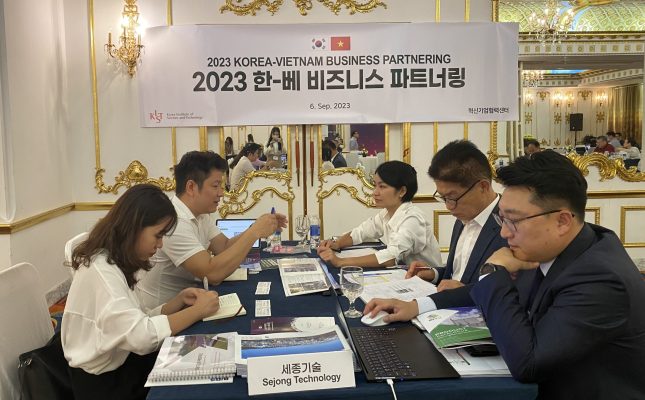 bizwell sự kiện xúc tiến thương mại kết nối giao thương việt hàn vkist 2023