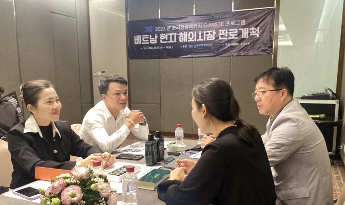 kết nối giao thương việt hàn xúc tiến thương mại bizwell Gmate 2024